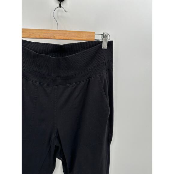 Athleta High Waist Venice Jogger Stretch Black Women's Size Medium - Picture 4 of 7